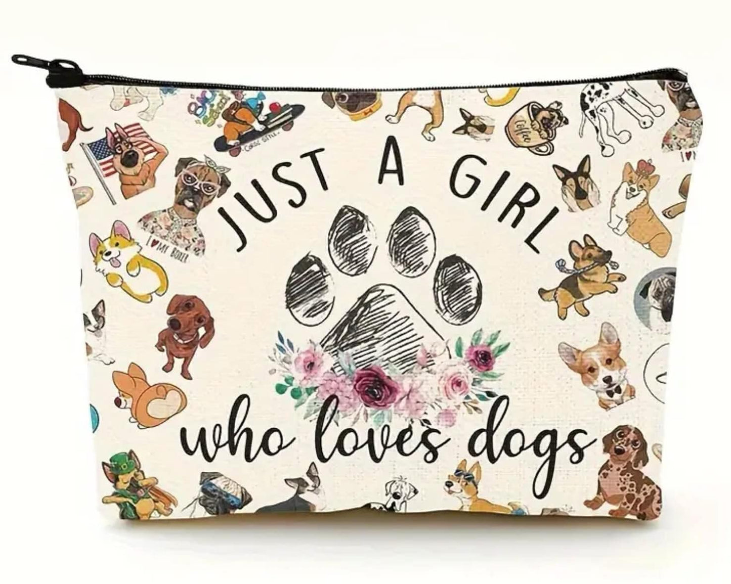 Cosmetics/Accessories Zip Bag